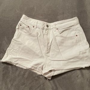 High-Rise Mom Shorts